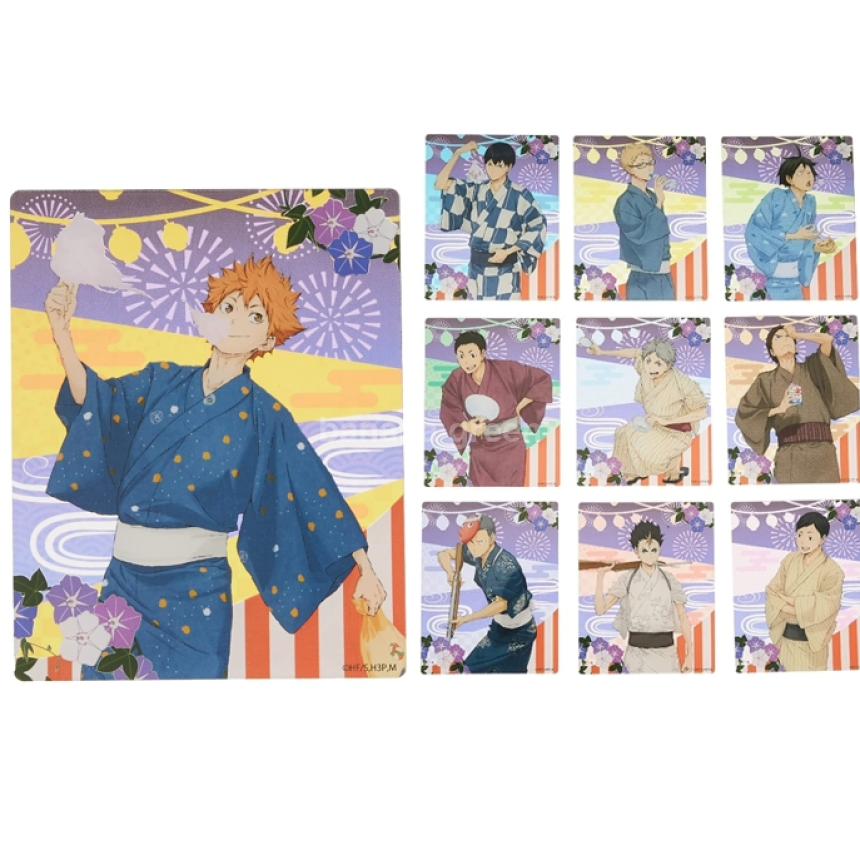 A3 하이큐 01 유카타ver. 캐릭터 프레임 카드 BOX