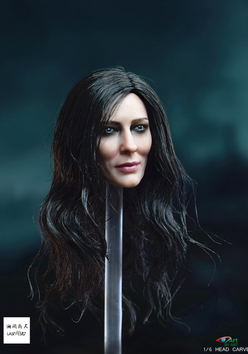 BY ART 토르 헬라 1/6 커스텀 여성피규어 헤드