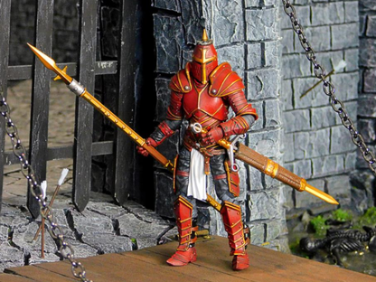 BOSS FIGHT STUDIO HACKS 1/18 장군 레드나이트 피규어