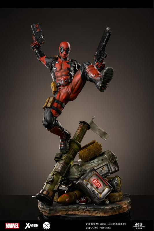 Deadpool 데드풀 피규어 한정판 1/4 Iron Kite IKS