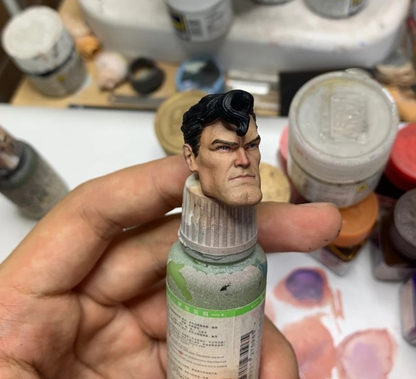 마블레전드 메즈코 6인치 슈퍼맨 리얼 커스텀 헤드 1/12 피규어 루즈