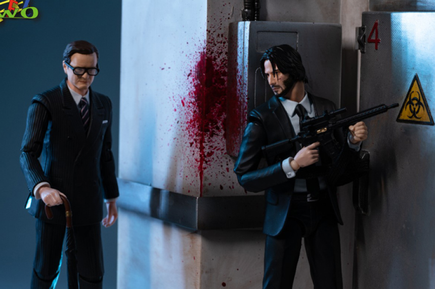 FEELTOYS 6인치 피규어 1/12 연출 디오라마 세트장