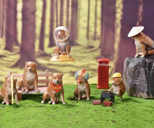 CHEEMS 침스 Doge 도그 시바견 가챠 랜덤박스 6세트