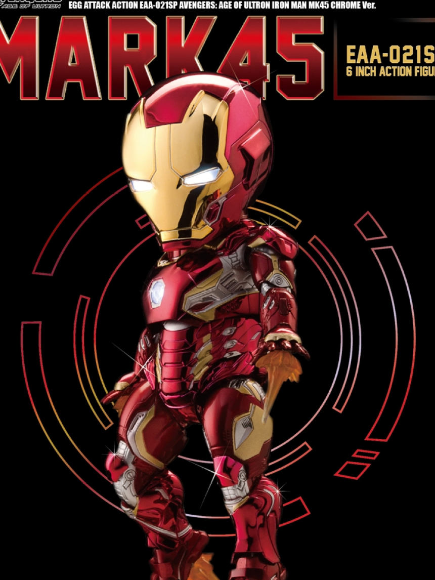 Avengers 어벤져스 Iron Man 아이언맨 MK45 마크45 EAA021 액션피규어