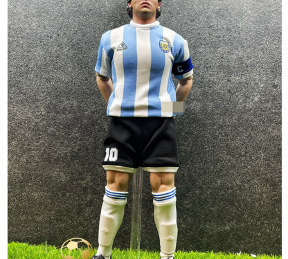 CR7 스튜디오 아르헨티나 국대 1/6 디에고 마라도나 신의손 커스텀 축구 피규어