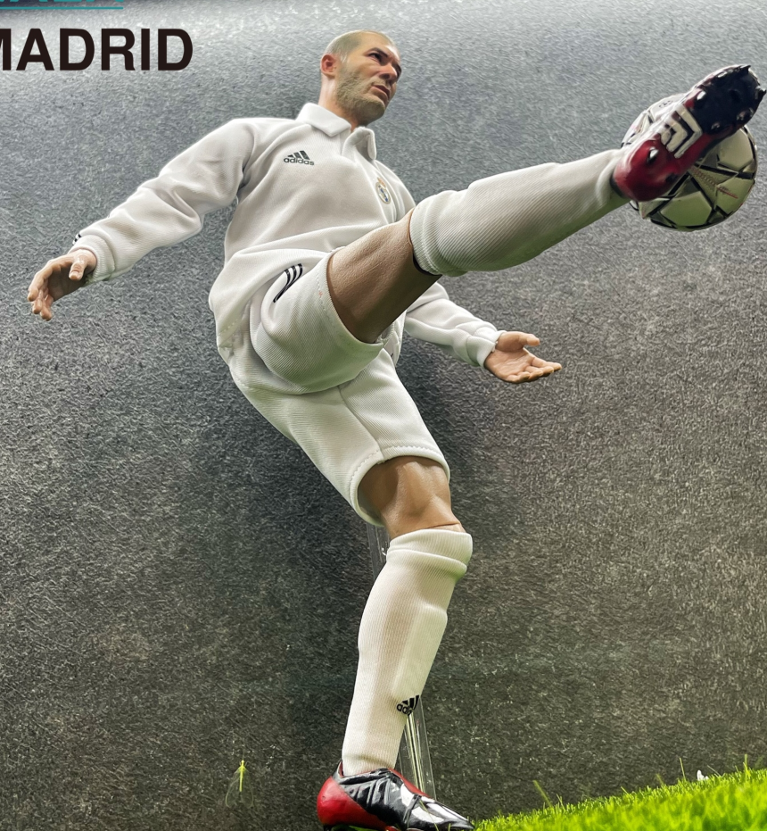 CR7 스튜디오 레알마드리드 지네딘 지단 1/6 커스텀 제작 축구 스포츠 피규어