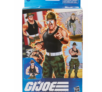 출시 G.I.JOE 지아이조 클래시파이드 시리즈 WWE 교관 서전 슬로터 피규어