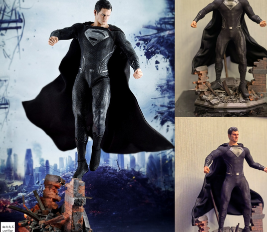 BY ART 슈퍼맨 블랙 저스티스리그 1/6 액션피규어 실사진 감상하세요