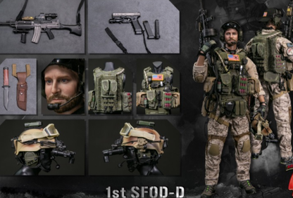 DAMTOYS 1/6 DAM 78074 미 특수부대 델타포스 액션피규어