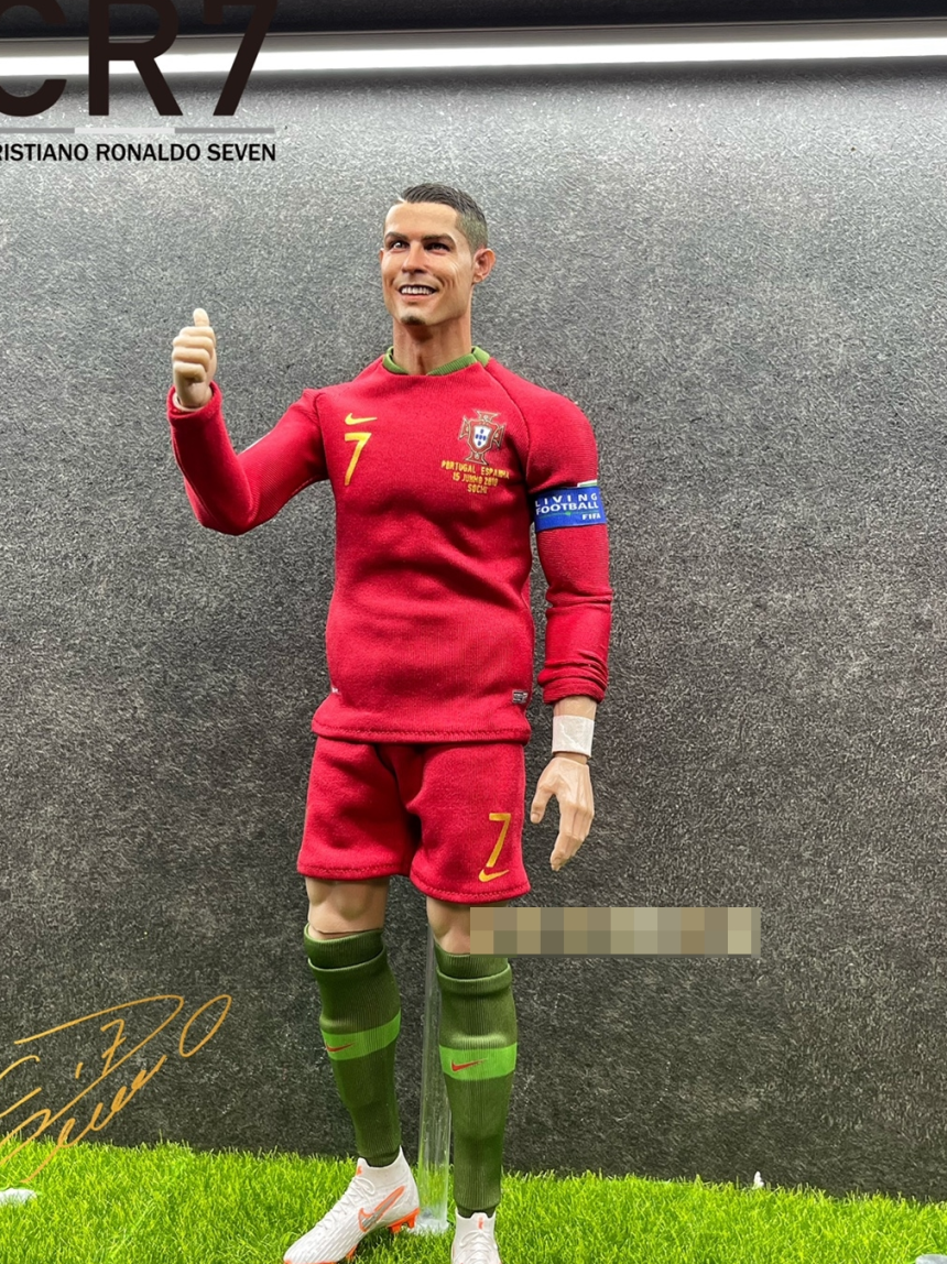 CR7 스튜디오 2018 월드컵 스페인전 포르투갈 1/6 크리스티아누 호날두 축구피규어