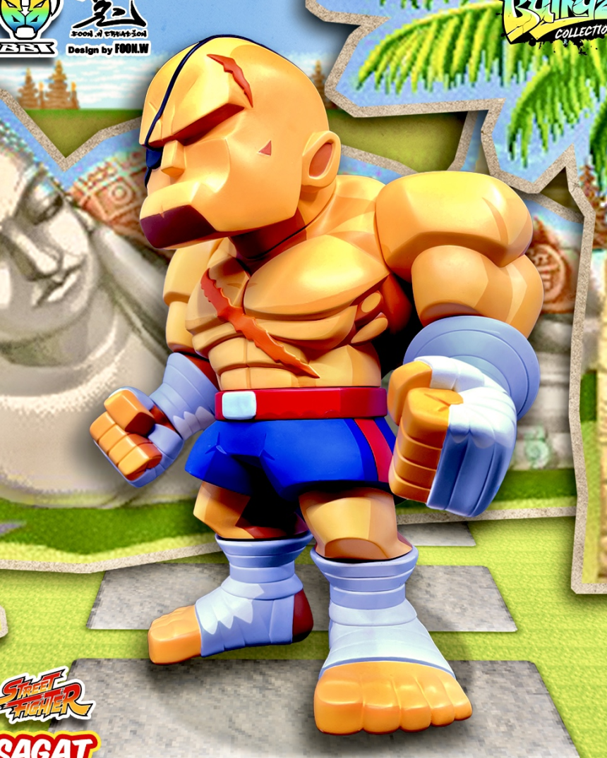 BigBoysToys 스트리트 파이터 사가트 굿즈 피규어