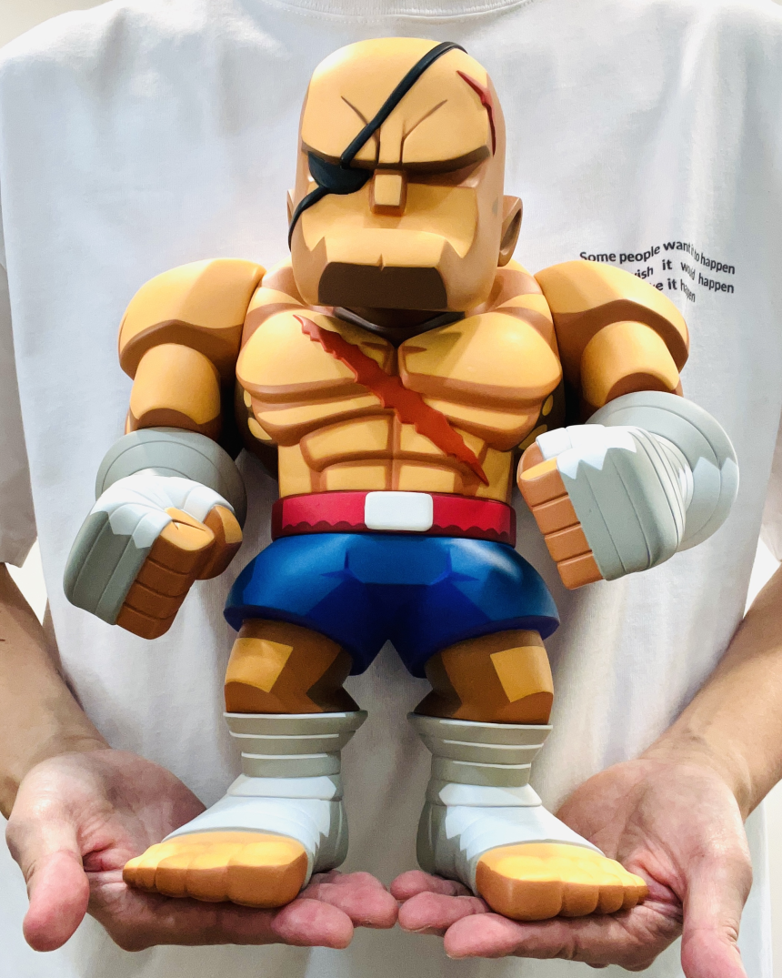 BigBoysToys 스트리트 파이터 사가트 굿즈 피규어