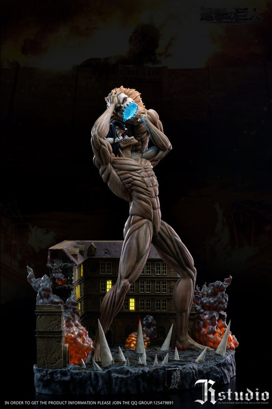 진격의거인 턱거인 전투 피규어 한정판 JR