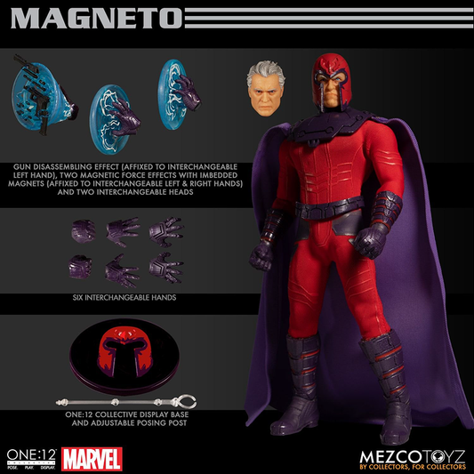 Mezco Toyz 메즈코 토이즈 엑스맨 매그니토 1/12 액션 피규어