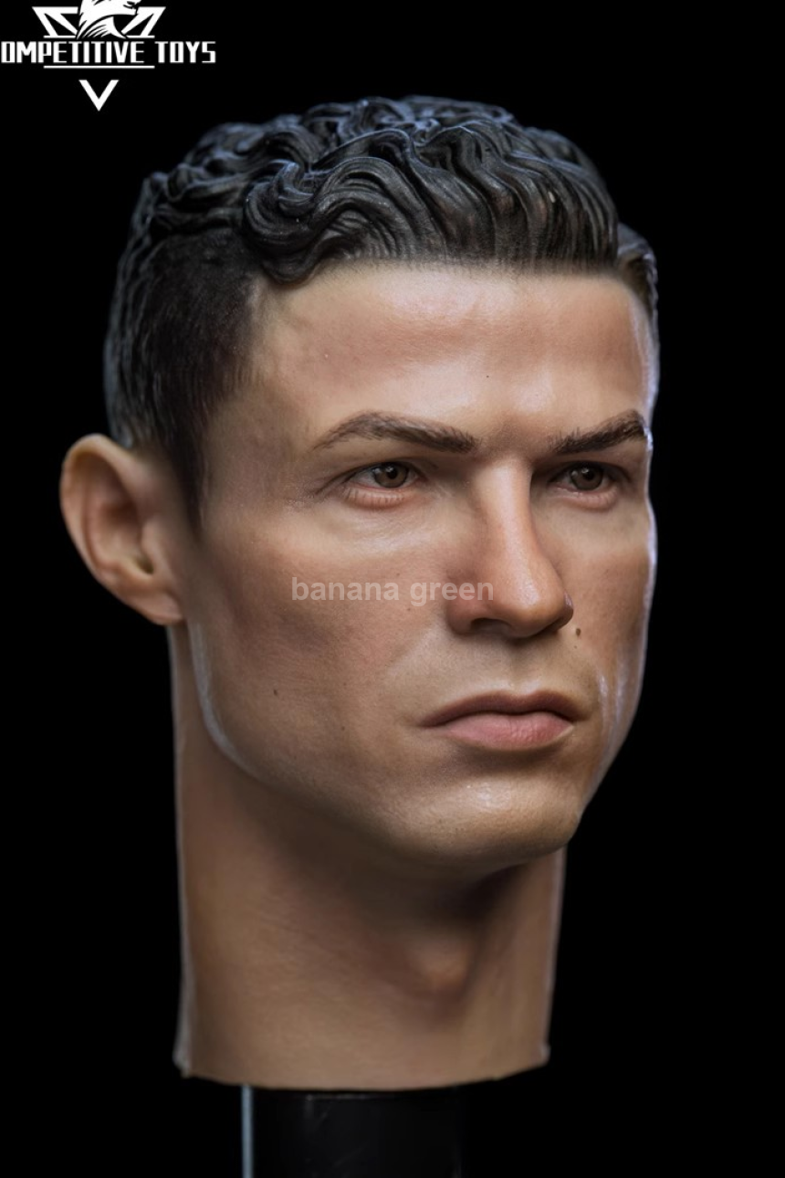 Competitive Toys Com004 크리스티아누 호날두 1/6 피규어 헤드