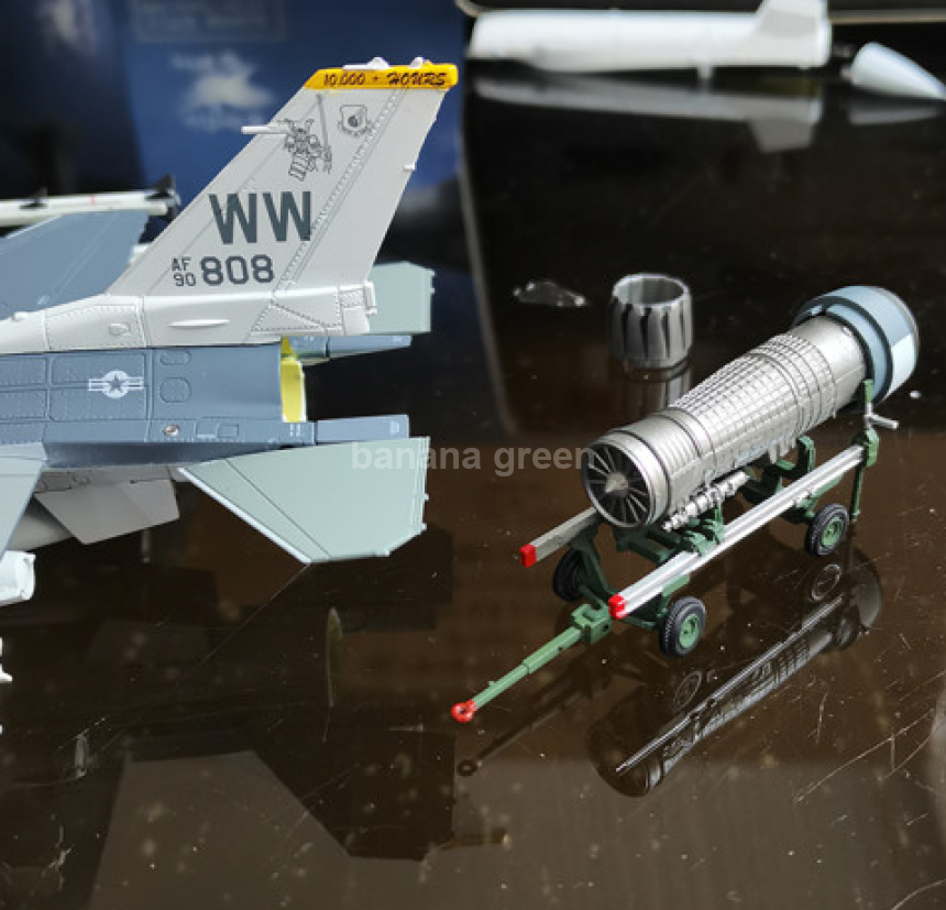 CALIBRE WINGS 록히드 F-16D 합금 전투기 모형 1/72 CA721604