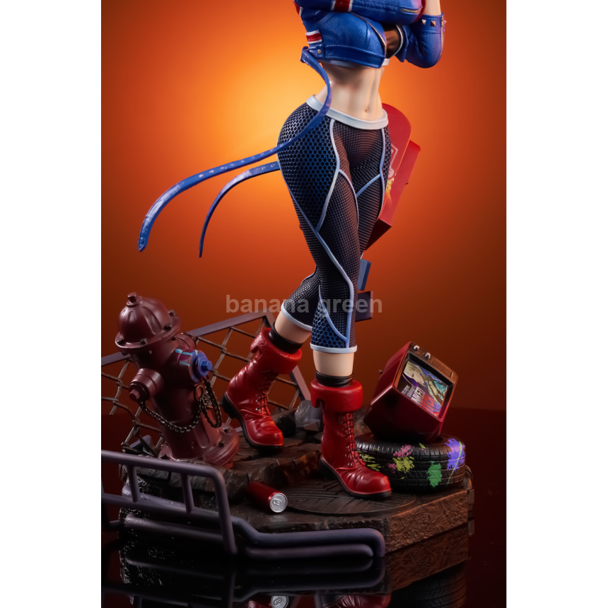 스트리트파이터(SixStars STUDIO) 캐미 화이트 한정판 레진 피규어