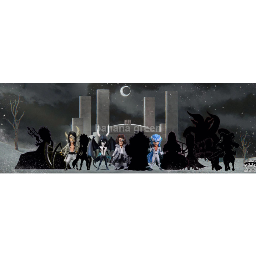 블리치(YZ STUDIO) WCF 월콜 에스파다 노이트라 질가 한정판 레진 피규어