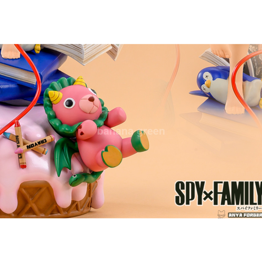 (현물)스파이패밀리(LittleLove STUDIO) 쿵푸 소녀 Ver 요르 포저 아냐 포저 한정판 레진 피규어