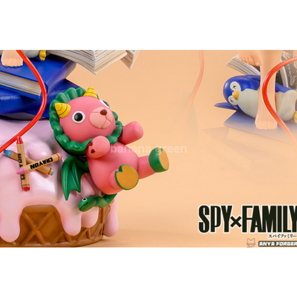 (현물)스파이패밀리(LittleLove STUDIO) 쿵푸 소녀 Ver 요르 포저 아냐 포저 한정판 레진 피규어