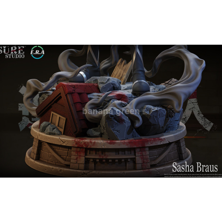 (현물)진격의거인(Era x Sure) 사샤 브라우스 한정판 레진 피규어