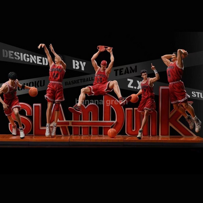 슬램덩크(ZhenXiang(ZX)-STUDIO)-북산고 5인방 강백호 송태섭 정대만 서태웅 채치수 리미티드 GK 레진