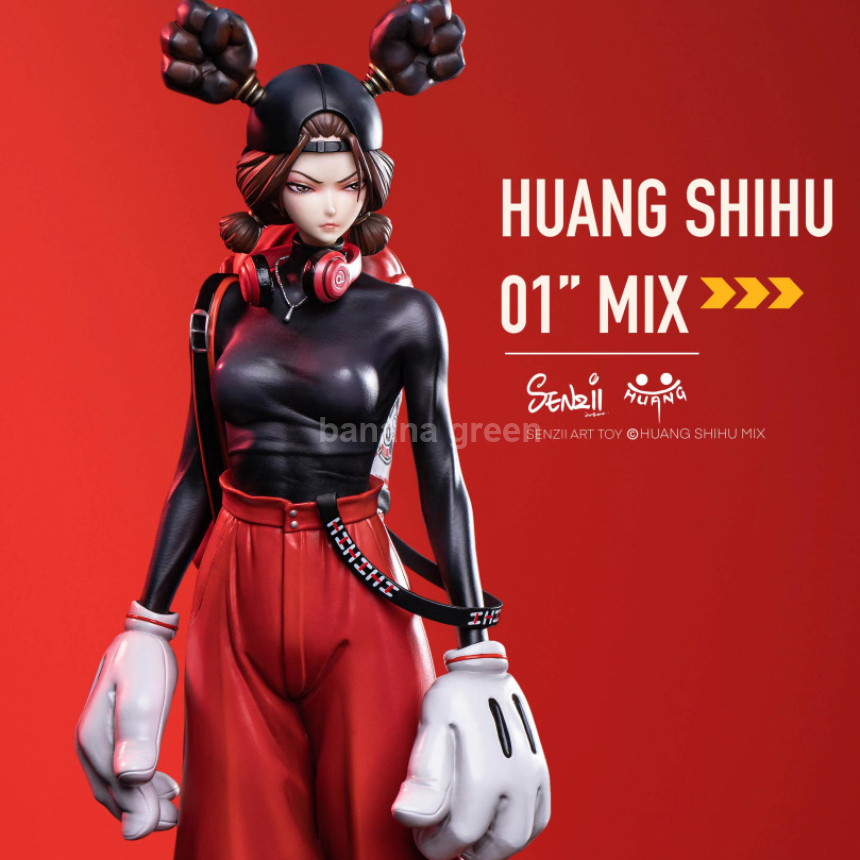 (현물)일러스트레이터(SENZII STUDIO) HUANG SHIHU MIX 한정판 레진 피규어