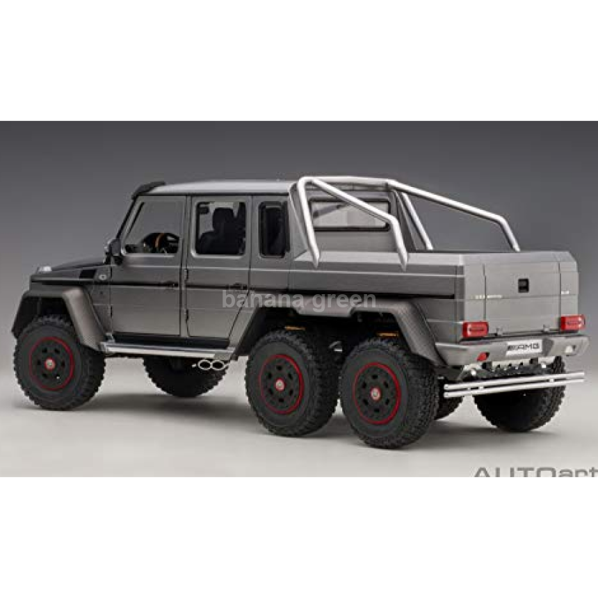 AUTOart 오토아트 1/18 메르세데스-벤츠 G63 AMG 6X6 매트 메탈릭 그레이 76308