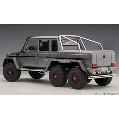 AUTOart 오토아트 1/18 메르세데스-벤츠 G63 AMG 6X6 매트 메탈릭 그레이 76308