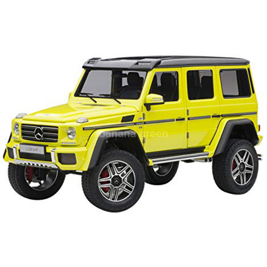 AUTOart 오토아트 1/18 메르세데스-벤츠 G500 4 4 스퀘어드 옐로우