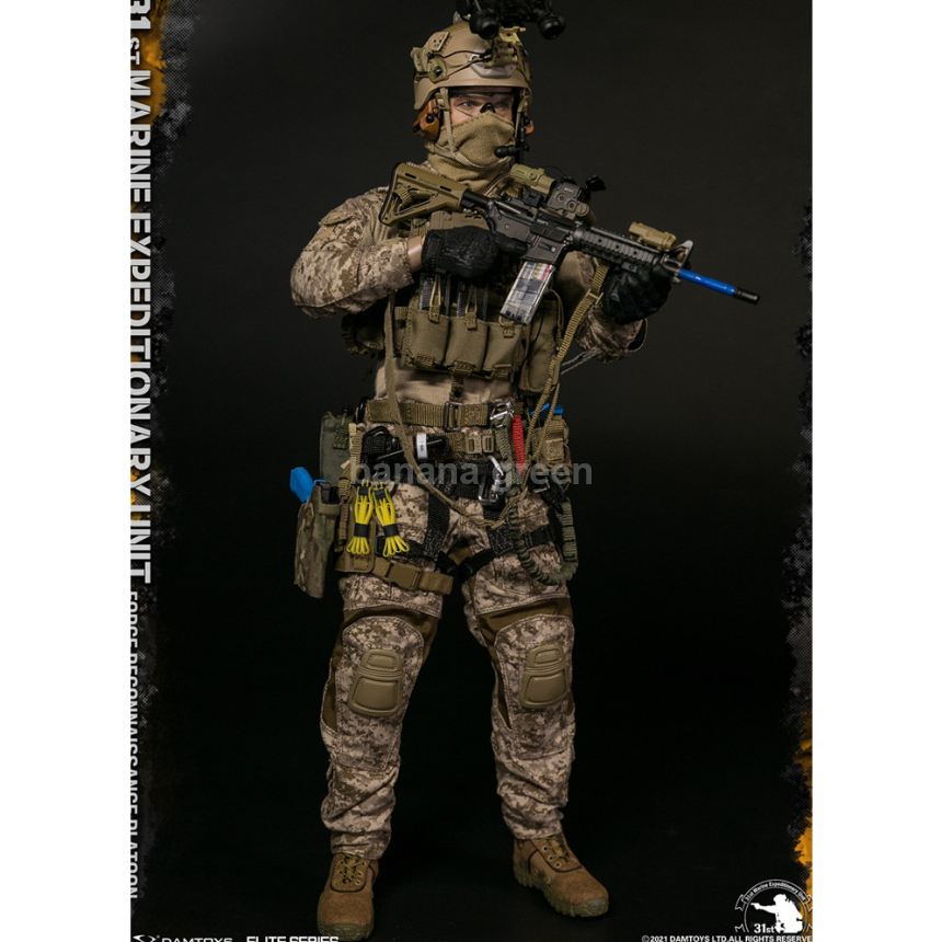 DAMTOYS 78088 미 31 해병 원정대 액션 피규어 1/6