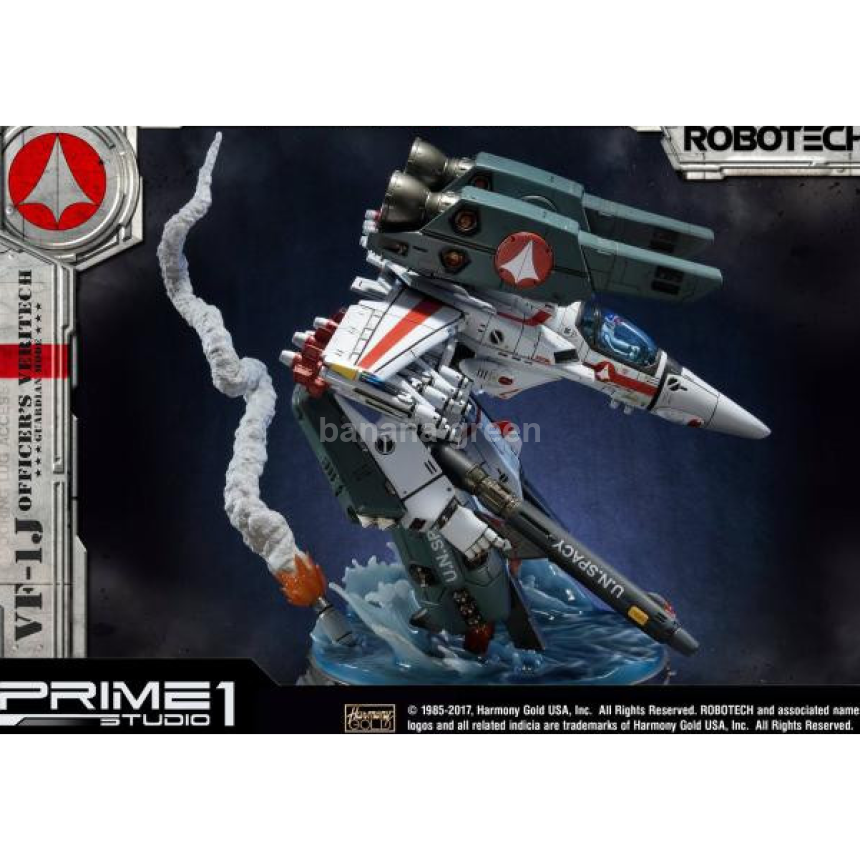 마크로스(Prime1(프라임원,P1S)-STUDIO)-LED VF-1J 발키리 이치죠 히카루 탑승기 거워크 형태 Ver. GK