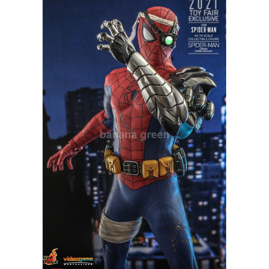 핫토이 HOTTOYS VGM51 마블 스파이더맨 1/6 사이보그수트