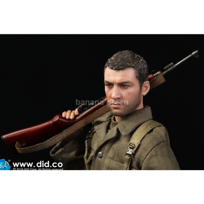 DID 디드 A80129 WWII 진주만 1/6 77보병사단 대위