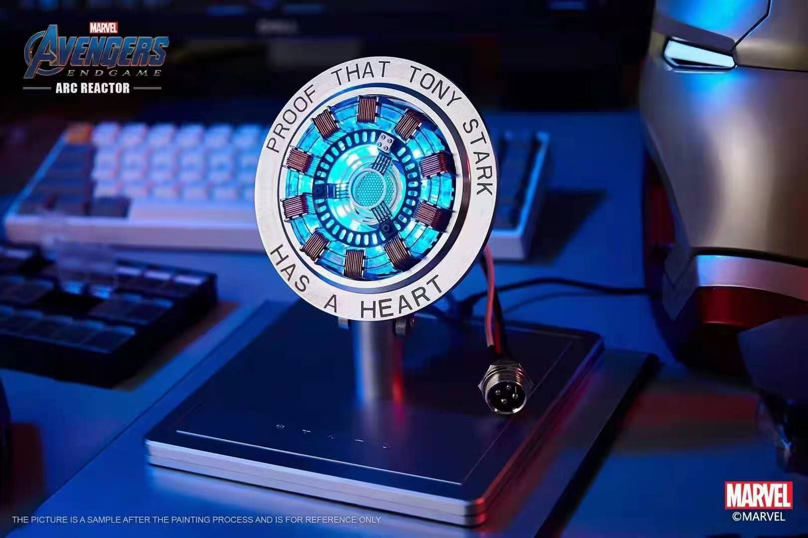 마블 어벤져스 아이언맨 ARC REACTOR 피규어 한정판