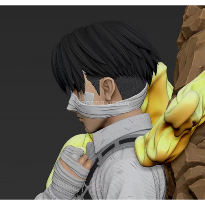 (현물)진격의거인(Freedom STUDIO) 병장 리바이 아커만 한정판 레진 피규어