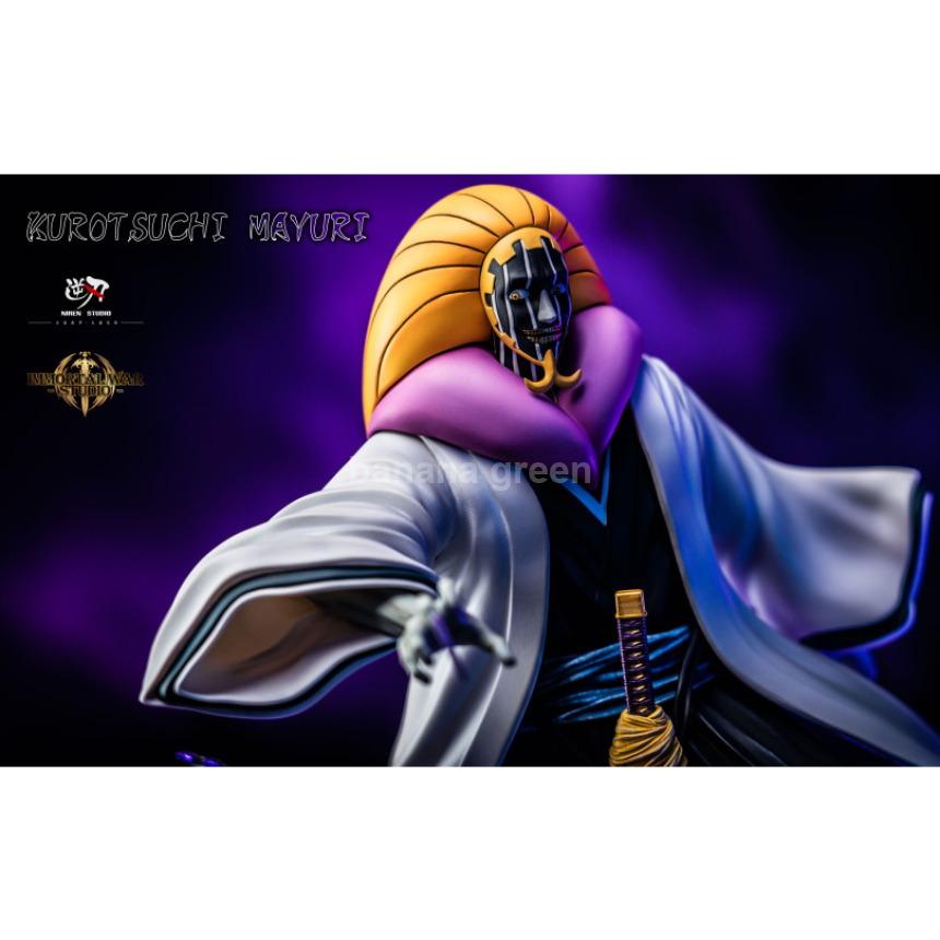 (현물)블리치(NIren STUDIO) 천년혈전 쿠로츠치 마유리 한정판 레진 피규어