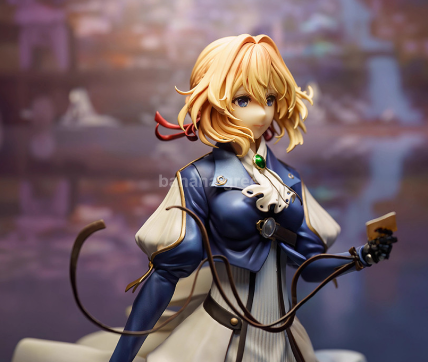 DOG ASS 바이올렛 에버가든 자동 수기 인형 레진 피규어