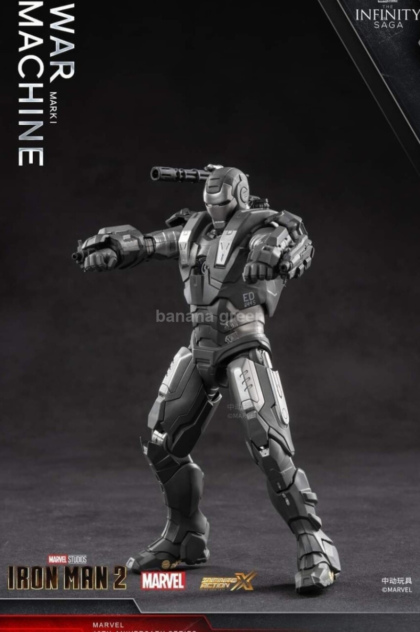 ZD TOYS 어벤져스 아이언맨 워머신 MK1 1/10 액션 피규어