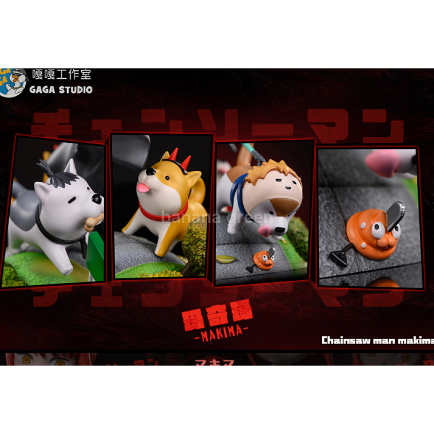 (23년 4분기)체인소맨(GAGA-STUDIO)-SD 지배의 악마 마키마 GK 레진 피규어