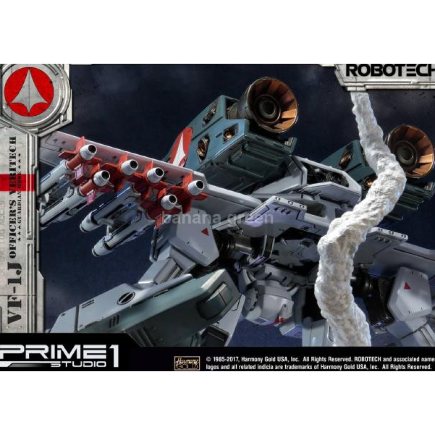 마크로스(Prime1(프라임원,P1S)-STUDIO)-LED VF-1J 발키리 이치죠 히카루 탑승기 거워크 형태 Ver. GK