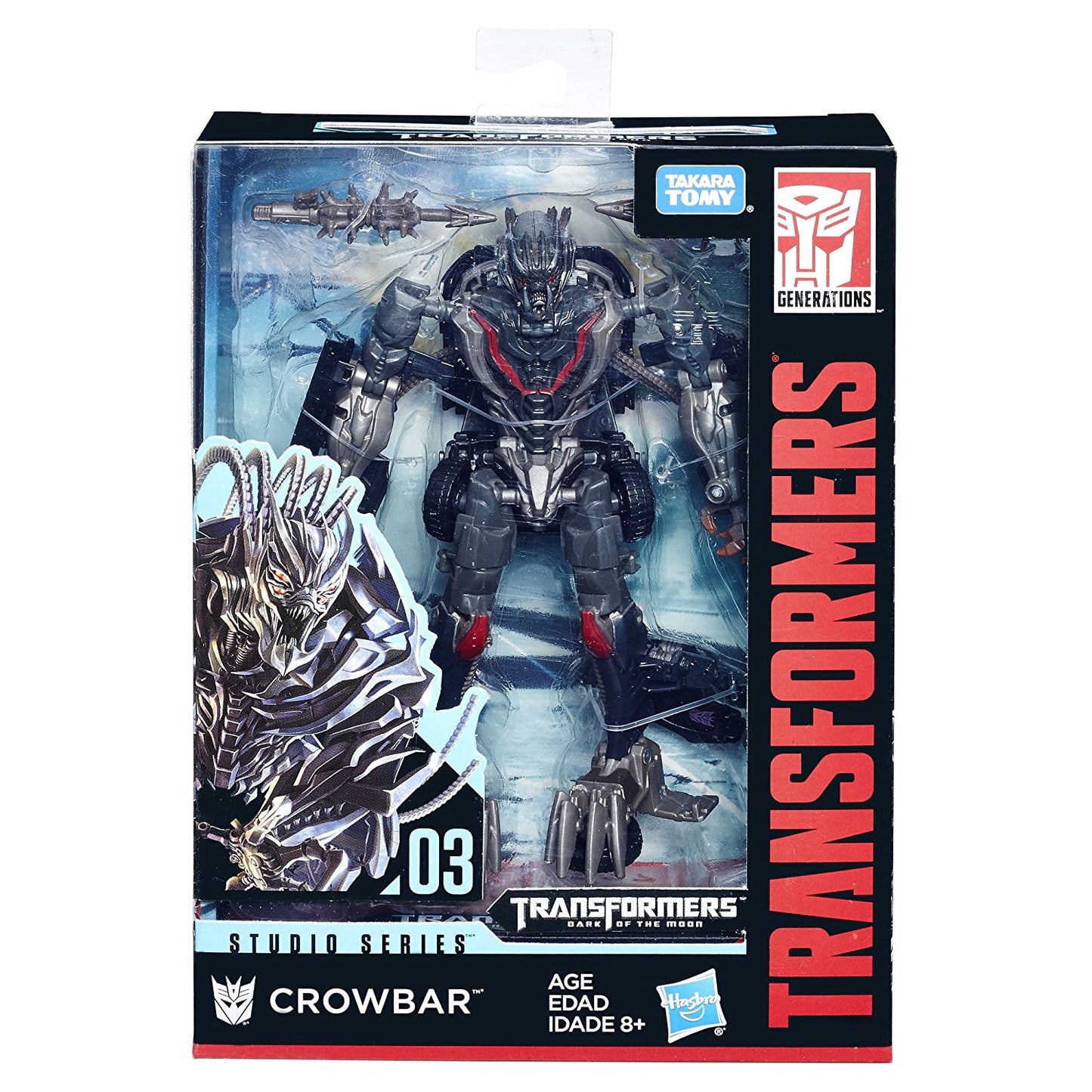 트랜스포머 스튜디오 시리즈 03 디럭스 크로우바 Transformers Studio Series 03 Deluxe Class Movie 3