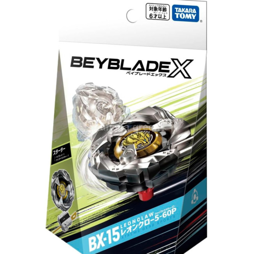 BEYBLADE X 베이블레이드X BX-15 스타터 레온클로 5-60P