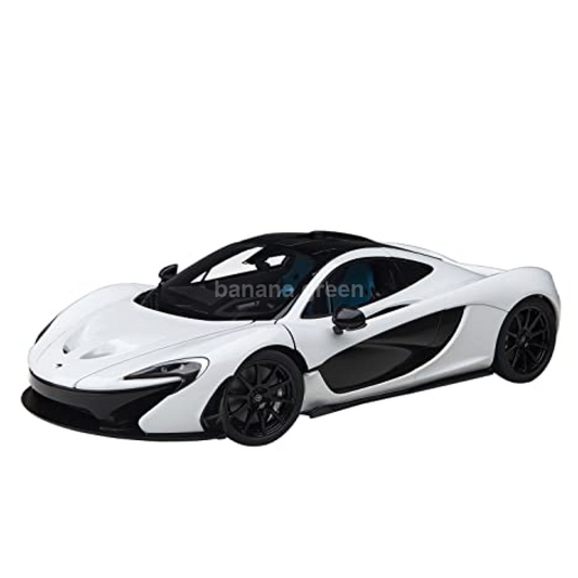 AUTOart 1/18 맥라렌 P1 (메탈릭 화이트/블루 시트) 완제품