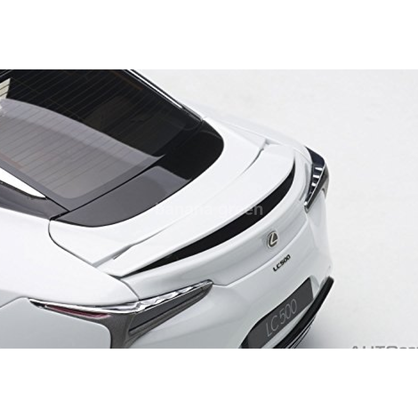 AUTOart 오토아트 1/18 렉서스 LC500 메탈릭 화이트 인테리어 컬러 : 블랙