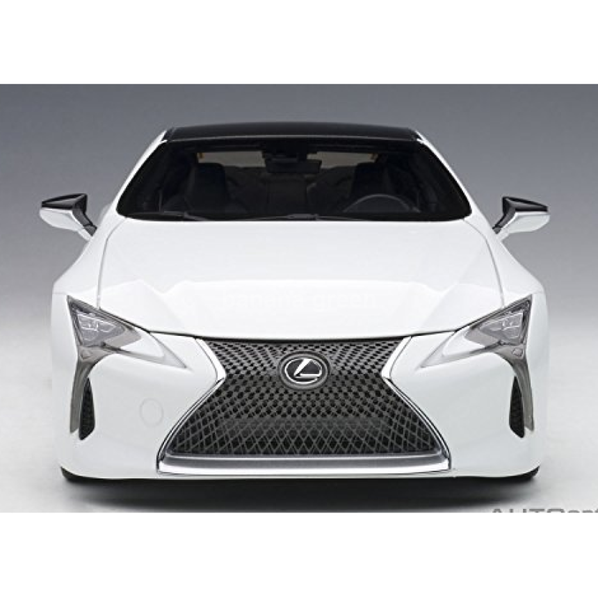 AUTOart 오토아트 1/18 렉서스 LC500 메탈릭 화이트 인테리어 컬러 : 블랙