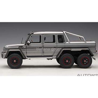 AUTOart 오토아트 1/18 메르세데스-벤츠 G63 AMG 6X6 매트 메탈릭 그레이 76308
