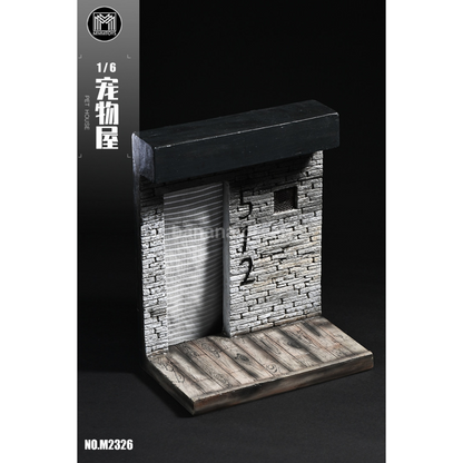 MMMTOYS M2326 피규어 펫 하우스 디오라마 1/12