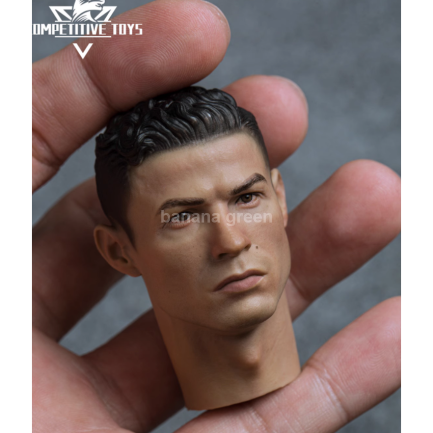 Competitive Toys Com004 호날두 호나우두 피규어 헤드 루즈 1/6