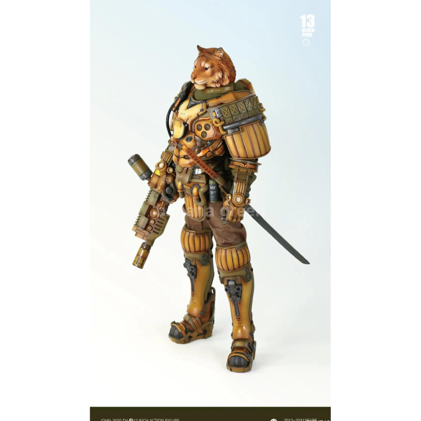 Black13Park B13 블랙13파크 중장특별전투부대 1/6 적호 호랑이